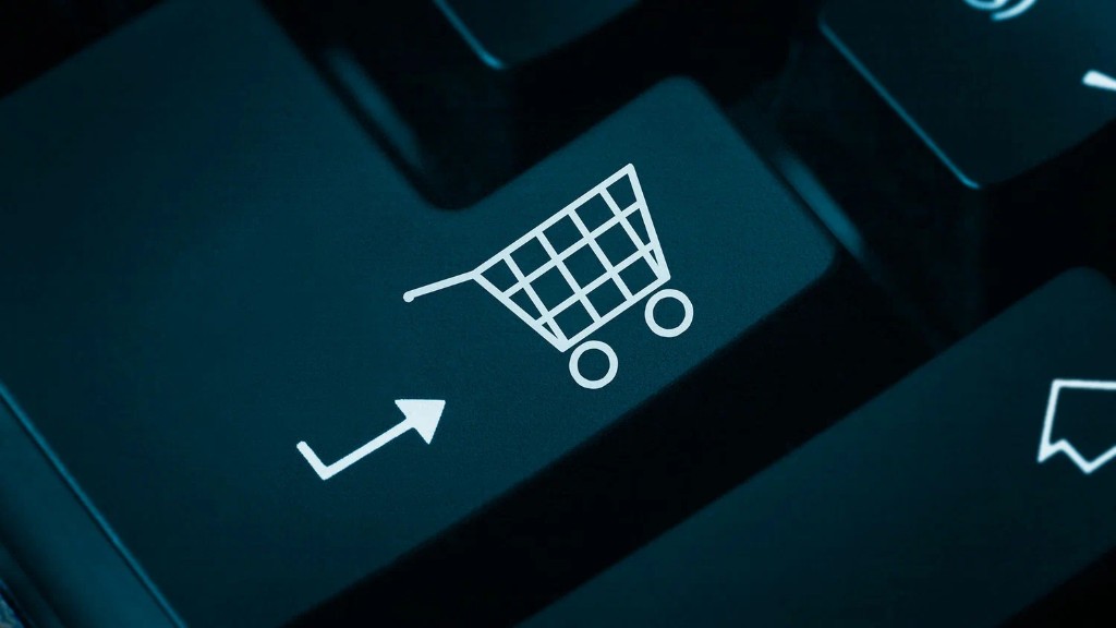 Tecla Enter con icono de carrito de compras: checkout y comercio online